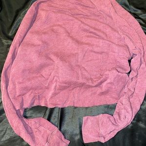 VS Pink Cropped Hoodie